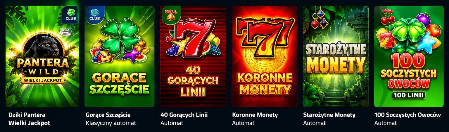 Katalog certyfikowanych gier hazardowych